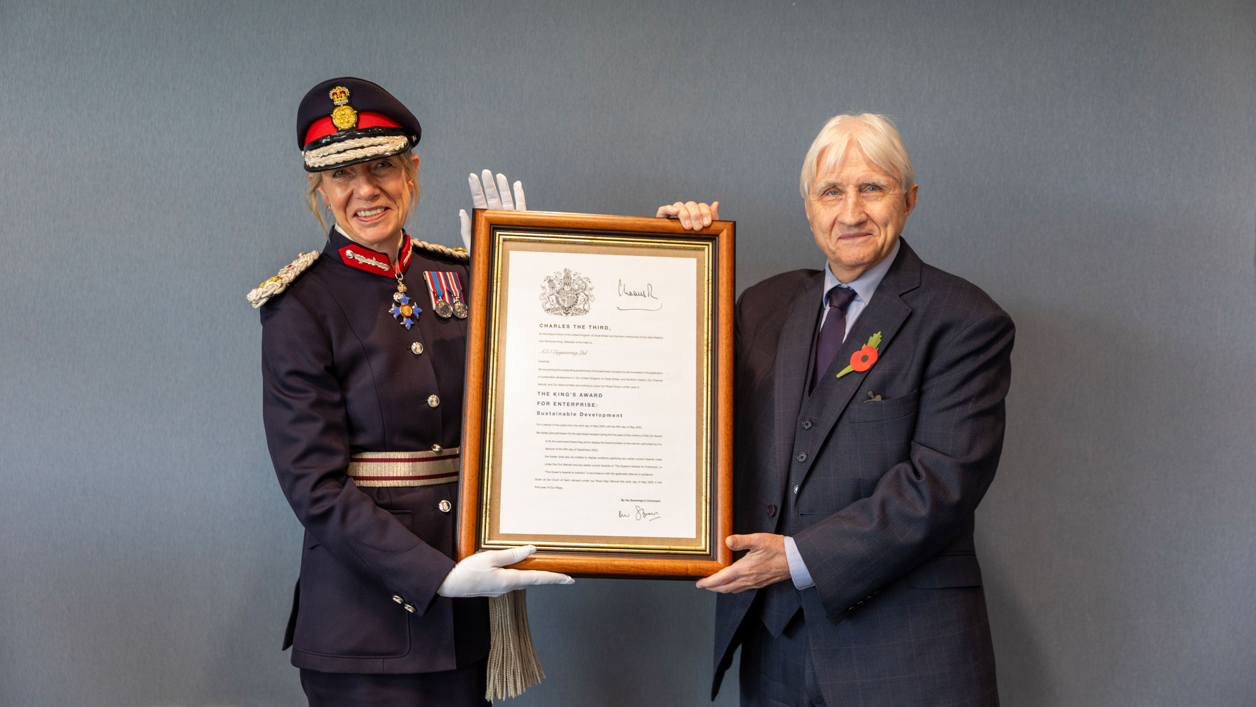 Presentation of the Kings Award for Sustainable Development - 2025